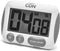 CDN TM15 Kitchen Timer, Extra Large Big Digits, Loud Alarm, Magnetic Backing, Stand- White -