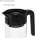 Goodful Airtight Cold Brew Iced Coffee Maker, Shatterproof Durable Tritan Plastic Construction, Leak-Proof Lid, Large Capacity with Premium Stainless Steel, 2.25 Qt, Black