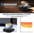 Coffee Mug Warmer Smart Beverage Warmer,Coffee Cup Warmer for Desk with Auto Shut Off Mug Heater & Detachable Cable,Milk Tea Cocoa Candle Warmer Heating Plate,Coffee Warmer for Desk Office Home Gift