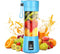 Gracejoful Portable Blender,Personal Blender,Smoothies Mini Jucier Cup USB Rechargeable and Personal Size Blender Shakes,380ml,Fruit Juice,Mixer, Blue