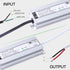 UL Certified LED Driver 12v 30W Waterproof IP67 Class 2 LED Power Supply Transformer 100V-277V AC to 12V DC Low Voltage Output for LED Light Outside(30W-12V)