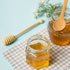 1.5oz Hexagon Mini Glass Jars with Lids,30pcs Honey Jars Small Spice Jars with Stickers, Brush for Baby Showers, Wedding Favors, Party Favors,Herbs, Spices, Jams