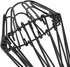 Licperron Black Industrial Vintage Style Light Cage for Pendant Lights, Antique Lamp Holders, Lamp Guard, Adjustable Lamp Cage, 4 Pack