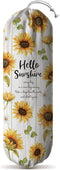 Hglian Grocery Plastic Bag Holder and Dispenser Wall Mount Plastic Bags Organizer?Garbage Shopping Trash bags Storage Carrier, Cute Sunflower Home Kitchen Decor,Gifts for Mom Wife Grandma