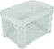 Advantus Super Stacker 4" x 6" Index Card Box, Clear, 1 Box, 40305
