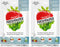 FRESHPAPER Keeps Fruits & Vegetables Fresh for 2-4x Longer, 16 Reusable Food Saver Sheets for Produce (2 Packs), Made in the USA by The FRESHGLOW Co