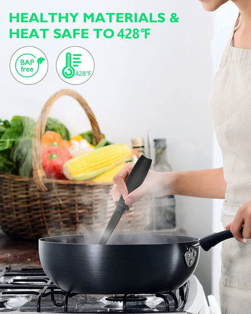 2Pack Meat Chopper, Heat Resistant Meat Masher for Hamburger Meat, Ground Beef Smasher, Nylon Hamburger Chopper Utensil, Meat Ground, Non Stick Mix Chopper Mix and Chop, Meat Masher Tool Gift