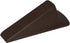Master Manufacturing Brown Giant Foot Door Stop, Heavy Duty Rubber Wedge Design, Made in the USA, Holds Doors Up to 2" Clearance Securely (00964)