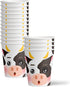 Birthday Party Supplies Set Plates Napkins Cups Tableware Kit for 16 €¦ (Cow)