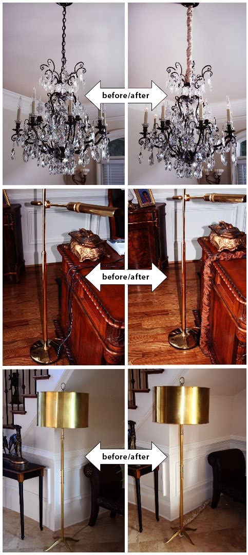 Royal Designs, Inc. CC-19-BL Burlap Cord & Chain Cover 4' Burlap Material Touch Fastener, Burlap