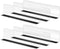 Baluue 6Pcs Plastic Shelf Dividers Magnetic Closet Shelf Organizer Divider Separator Clapboard for Storage Bedroom Bathroom Kitchen Office Supermarket 6CM