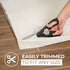 Non-Slip Rug Pad Gripper - 4 x 6 Ft Anti Skid Carpet Mat, Provides Protection for Hardwood Floors and Hard Surfaces, Extra Strong Grip and Thick Padding for Safe