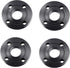 Podoy Angle Grinder Outer Lock Nut for Compatible with Makita Dewalt Milwaukee Bosch Black & Decker Ryobi 5/8"-11 Fits All 4-1/2" (4 Pack)