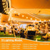 String Lights Battery Operated,Yogle100LED 49ft Globe String Lights with Remote&Timer IP65 Waterproof Outdoor,10 Lighting Modes USB Plug Indoor Led String Lights for Birthday Bedroom Party Patio Decor