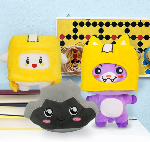 Boxy Plush, Game Detachable Boxy Foxy Soft Doll, Stuffed Animal Plushie Pillow Toys for Children?7.8inches?