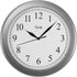 Equity by La Crosse 25206 10 Inch Silver Analog Quartz Wall Clock