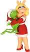 Hallmark Keepsake Christmas Ornament 2021, The Muppets Kermit and Miss Piggy Kermit's Holiday Hug