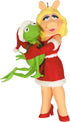 Hallmark Keepsake Christmas Ornament 2021, The Muppets Kermit and Miss Piggy Kermit's Holiday Hug