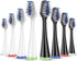 Replacement Brush Heads for AquaSonic Duo Toothbrush, 8-Pack