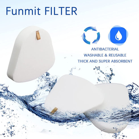 2 HEPA + 4 Foam & Felt Filters Compatible with Shark Navigator Lift-Away NV350, NV351, NV352, NV355, NV356E, NV357, NV360, NV370, NV391, UV440, UV490, UV540, Compare to Part # XFF350 & XHF350