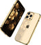 MILPROX Compatible for iPhone 13 Pro Max Clear Case (2021), Crystal Transparent Cover Shockproof Protective Bumper Shell with Electroplated Mirror Edge for iPhone 13 Pro Max 6.7" 2021-Gold