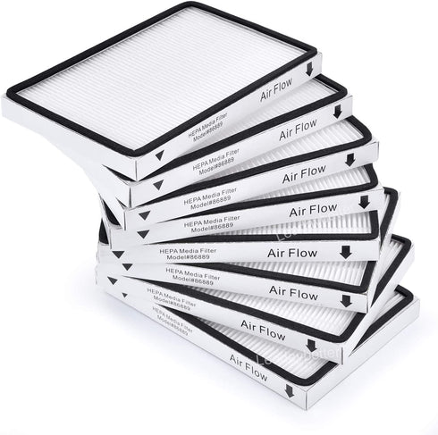 Leadaybetter 8 Pack Vacuum Cleaner HEPA Filter Replacement for Sears Kenmore EF-1, Replace Part #86889¦