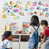 Alphabet Wall Decals for Kids Rooms - ABC Toddler Boy and Girl Playroom D©cor Animal Stickers - Wall Decals for Kids Rooms