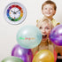 Telling Time Teaching Clock Silent Non Ticking Wall Clock-Learning Clock for School Classroom Playroom Bedroom (12 inch)
