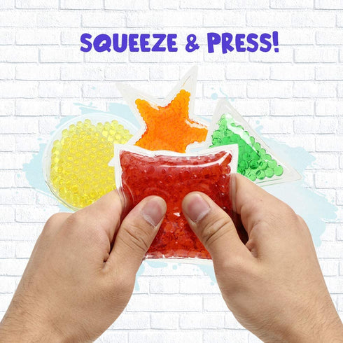 ZaxiDeel Sensory Toys for Autistic Children and Adults, 23 Pack Fidget Toys - Pop Tubes, Bean Bags, Giant Stress Ball, Squeeze Ball, Spiky Sensory Balls and Stretchy Strings Set