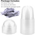 50 Pack 12oz Clear Plastic Cups with Dome Lids (No Hole), Crystal PET Disposable Dessert Cups for Parfait Ice Cream Fruit Iced Cold Drinks