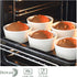 DOWAN Ramekins 8 oz Oven Safe, Porcelain Ramekins Souffle Dish, Creme Brulee Ramekins, White Ramekins for Baking, Stackable Ramekin for Pudding, Spinach Souflees, Set of 6