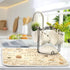 Coffee Maker Placemat Coffee Bar Mat Easy to Clean XL 18 x 24 Coffee Time