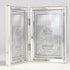 Lawrence Frames 11635D Lawrence Metals Frame, 3.5x5 Double, Silver