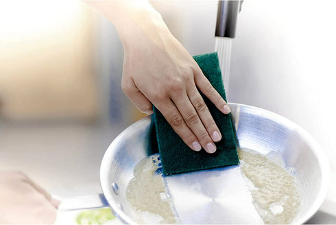 Scotch-Brite Heavy Duty Scour Pads, Scouring Pads for Kitchen and Dish Cleaning, 30 Pads