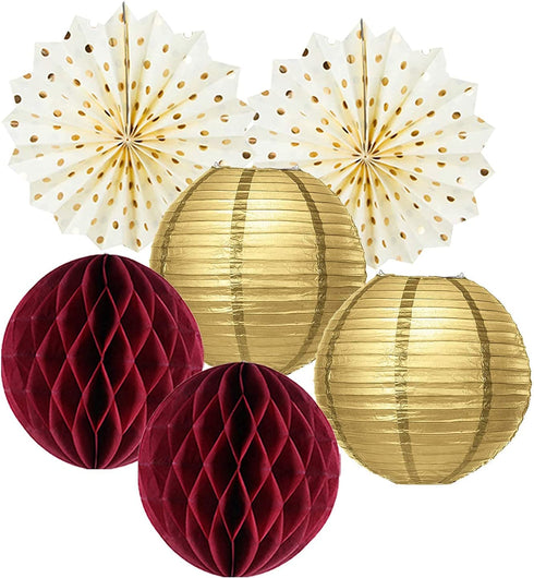 Fall Birthday Party Decorations/Burgundy Orange Birthday Party Decorations/Thanksgiving Table Decor Maroon Burgundy Yellow Women 30th/40th/50th/60th/70th Burgundy Orange Birthday Party Decorations