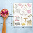 Recipe Notebook Blank Cookbook Recipe Journal 8.5" x 11" Blank Recipe to Write in for Gift