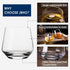 Premium Whiskey Glasses - Set of 4 - 12 Oz Scotch Glasses - Old Fashioned Non-Lead Crystal Glass - Gift-Box Idea for Scotch Lovers/Style Glassware for Bourbon/Rum glasses/Bar Cocktail Glasses