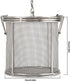 Tea Ball Infuser, Stainless Steel Spice Seasoning Strainer Tea Ball Strainer Soup Seasonings Separation Basket Spice Filter Kitchen Tools, Silver (10×10cm)
