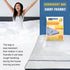 King/California King - Mattress Bag Enhanced with Zipper 6 mil Ultra Thick for Moving & Long-Term Storage - Tear Resistant and Waterproof - Ultra Heavy Duty