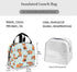 Red Panda Bears Lunch Bag Insulated Lunch Box with Front Pocket Reusable Tote Bag For Office Work Picnic Travel Shopping
