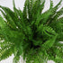 Artificial Boston Fern Plants Bushes Fake Greenery Shrubs Branches for for Decor Home Indoor Outdoor Garden 4pcs