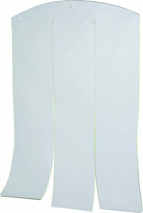 TRIXIE Natura Vinyl Door Flaps Large Classic Dog House, 13.4 x 20.5 in (39573)