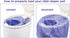 Ubbi Disposable Diaper Pail Plastic Bags, Made with Recyclable Material, Single Pack, 25 Count, 13-Gallon