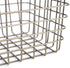 Yarlung 2 Pack Wire Storage Baskets, Small Hanging Metal Baskets Tote Farmhouse Decor Bin Organizer for Bathroom, Kitchen, Laundry Room, Removable Handle, Square, Bronze