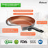 MOBUTA 11 Inch Nonstick Frying Pan,Copper Cooking Skillet with Ceramic Coating, Induction Incompatible, 100% PFOA Free