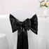 Hahuho 10-Pack Satin Table Runner Black 12 x 108 inches Long, Table Runners for Wedding, Birthday Parties, Banquets Decorations?10 Pack, 12x108 Inch, Black?