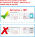 PHOPOLLO Led Lights 40ft for Bedroom RGB Color Changing Led Lights Kit with Power Supply and Remote