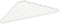 Yamazaki Home Corner Sink Steel | Drainer Tray, One Size, White