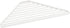 Yamazaki Home Corner Sink Steel | Drainer Tray, One Size, White