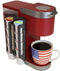 Sidekick Coffee Pod Holder for Keurig K-Cup, Made in the USA, Side Mount, K Cup Storage, K Cup Holder, Space-Saving, 2-Pack